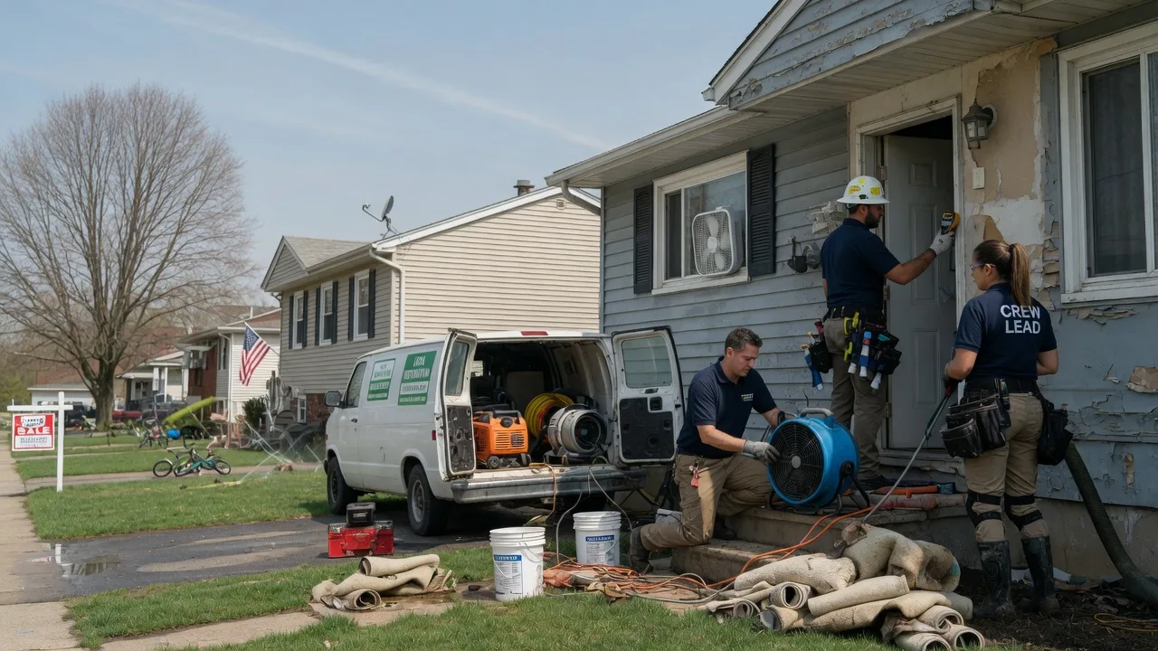 Flood Cleanup in Little Suamico, WI near me