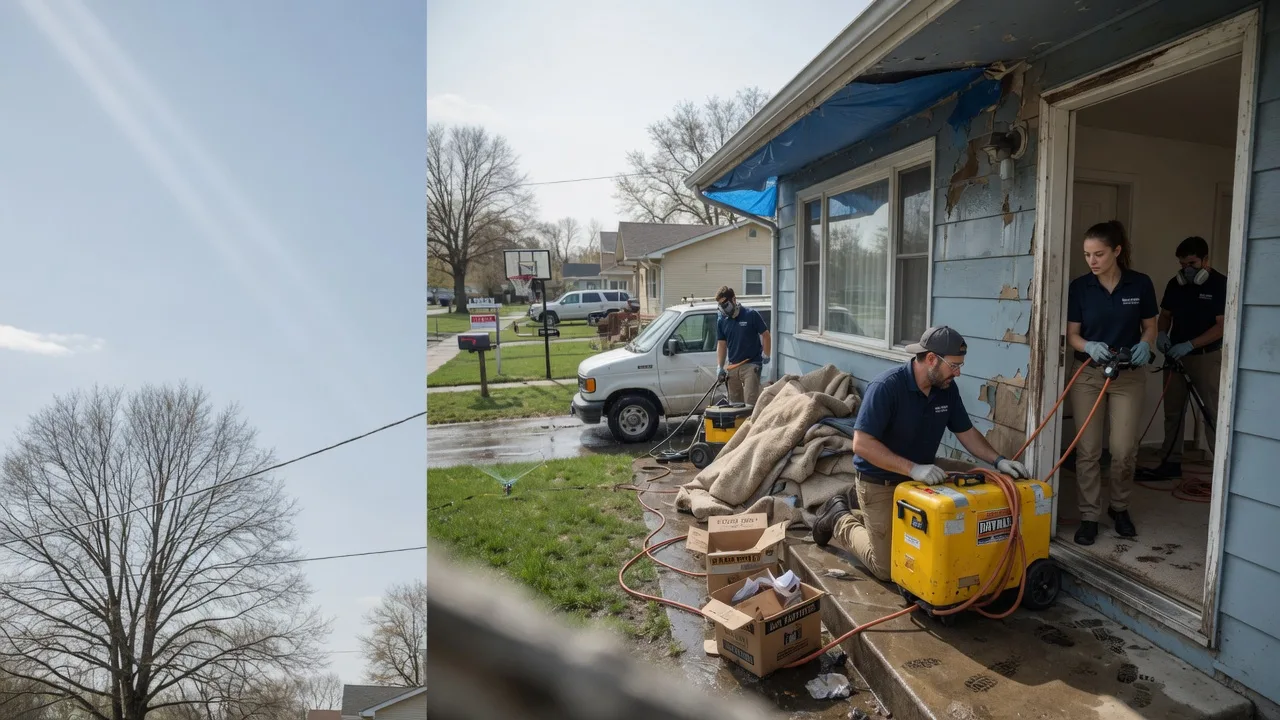 Basement Flood Cleanup in Little Suamico, WI near me
